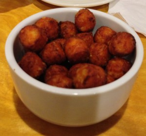 Sweet potato tots, West Side Market Cafe, Cleveland, Ohio.
