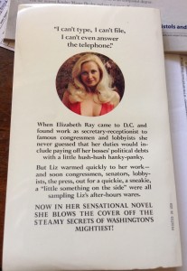 Back cover of The Washington Fringe Benefit